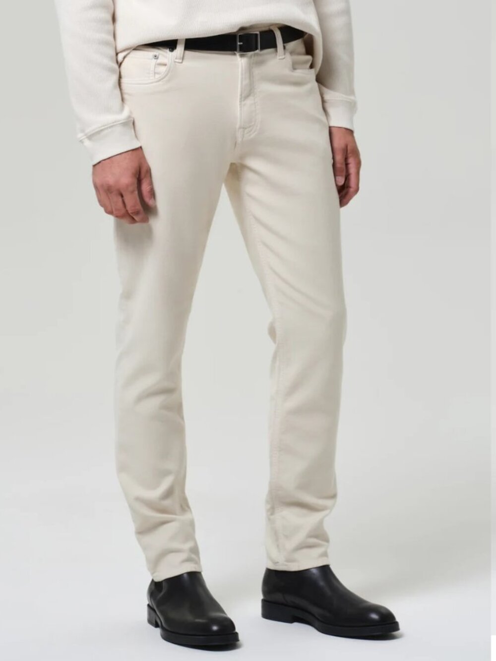 NWT $228 CITIZENS OF HUMANITY ADLER TAPERED CLASSIC JEANS IN ECRU SIZE 29